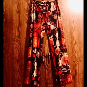 VIVIENNE TAM NEW/TAGS ASIAN INSPIRED RUNWAY PANT